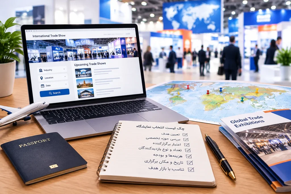 نقش نمایشگاه‌های بین‌المللی در توسعه صادرات و ورود به بازارهای جدید